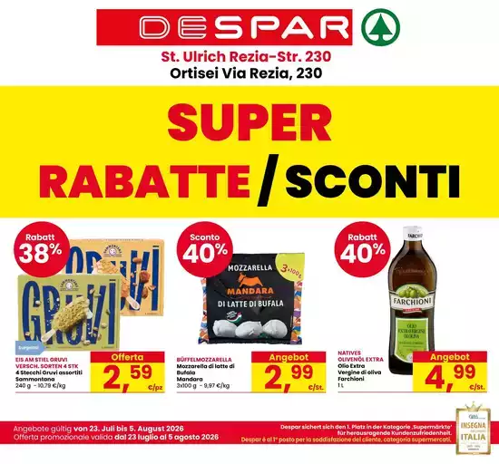 Super sconti Super sconti
