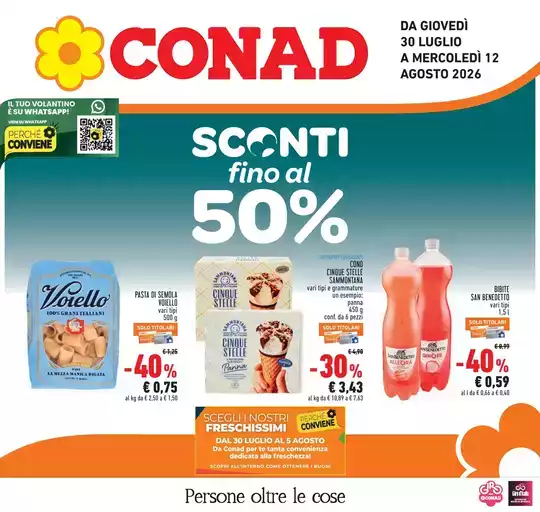 Sconti fino al 50%