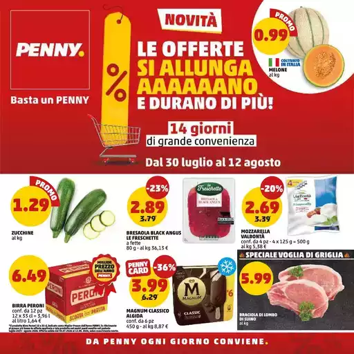 Le offerte si allungano e durano di più