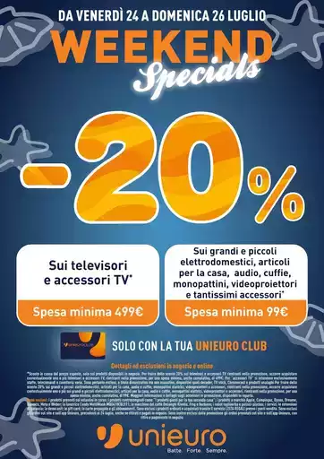 Weekend Specials -20% Weekend Specials -20%