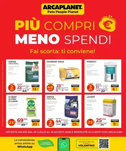 Più compri meno spendi