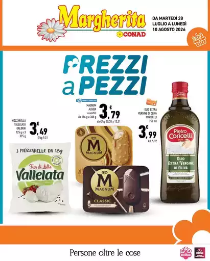 Prezzi a pezzi Prezzi a pezzi