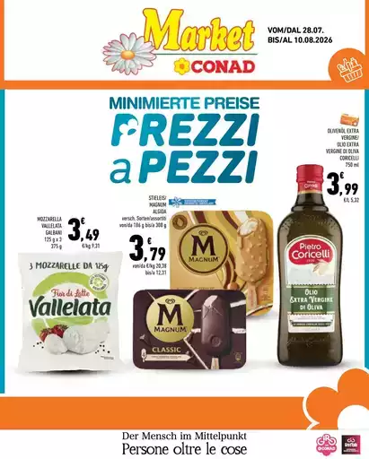 Prezzi a pezzi