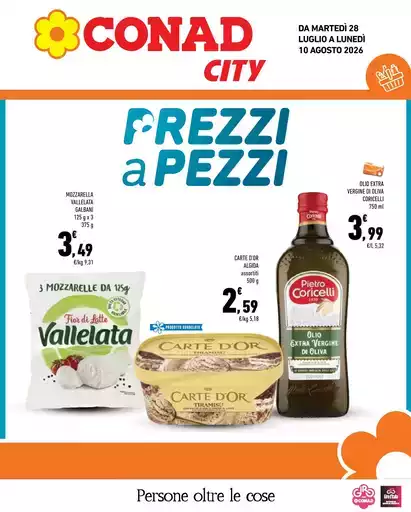 Prezzi a pezzi