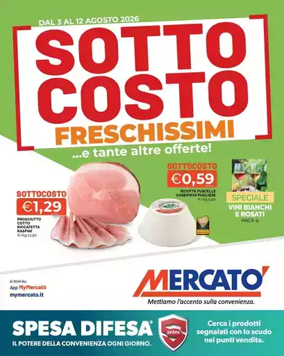 Sottocosto freschissimi Sottocosto freschissimi