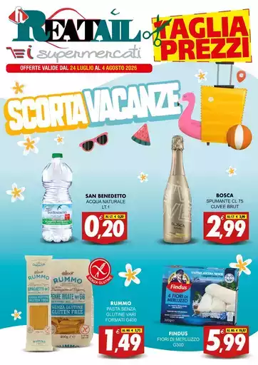 Taglia prezzi
