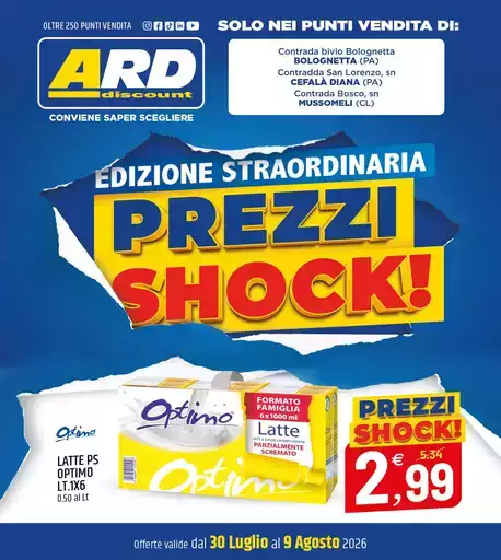 Prezzi shock!