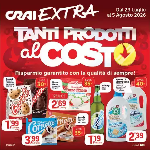 TANTI PRODOTTI AL COSTO TANTI PRODOTTI AL COSTO