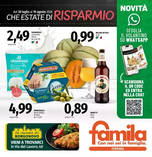 Che estate di risparmio Che estate di risparmio