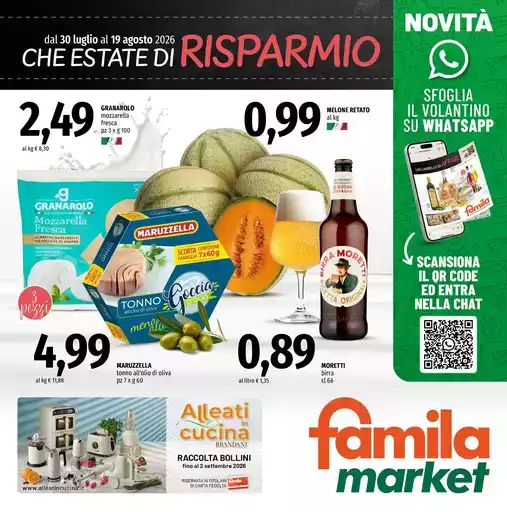 Che estate di risparmio Che estate di risparmio