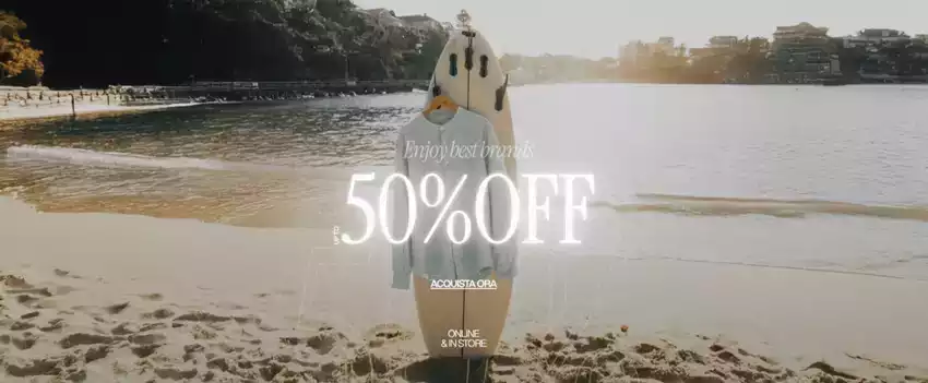 Up to 50% off