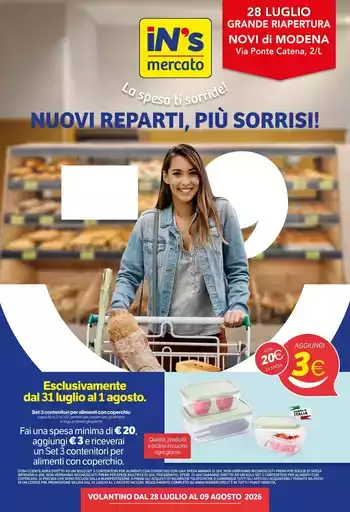 Nuovi reparti, piu sorrisi! Nuovi reparti, piu sorrisi!