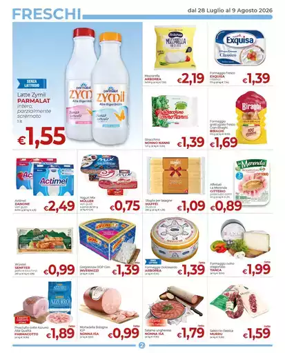 dal 28 Luglio al 9 Agosto 2026