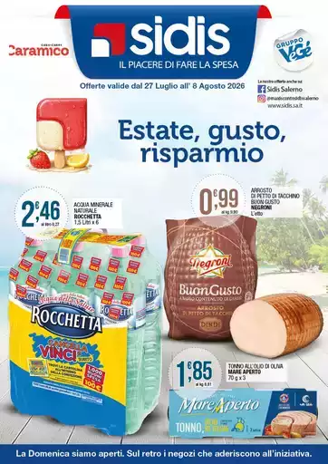 Estate, gusto, risparmio