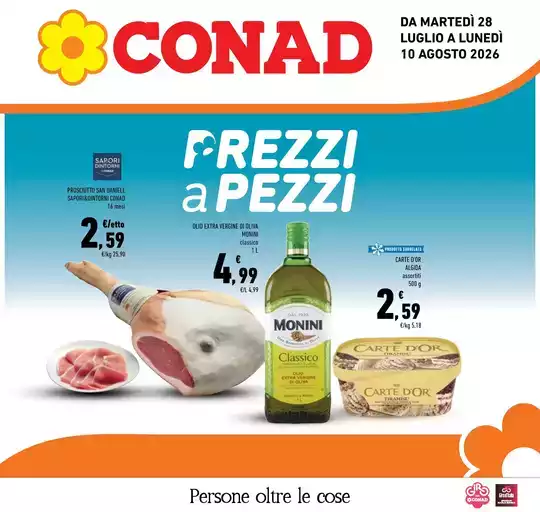 Prezzi a pezzi