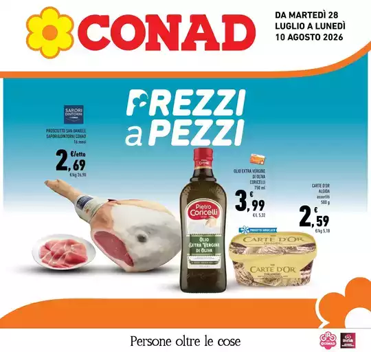 Prezzi a pezzi