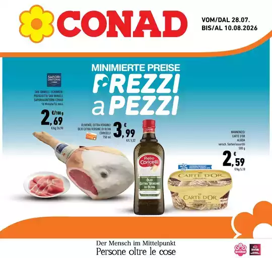 Prezzi a pezzi