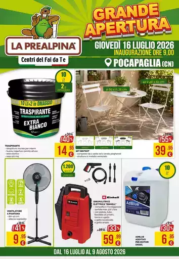 Grande apertura Grande apertura