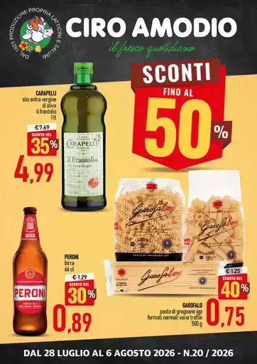 Sconti fino al 50%