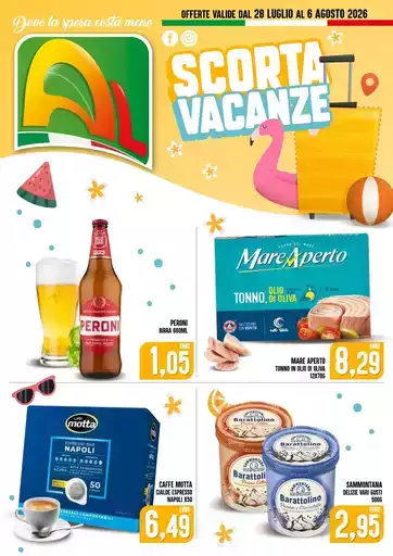 SCORTA VACANZE