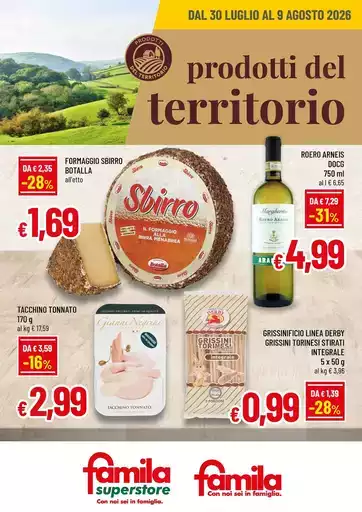 PRODOTTI DEL TERRITORIO