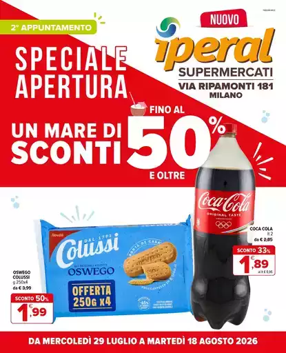 Speciale apertura