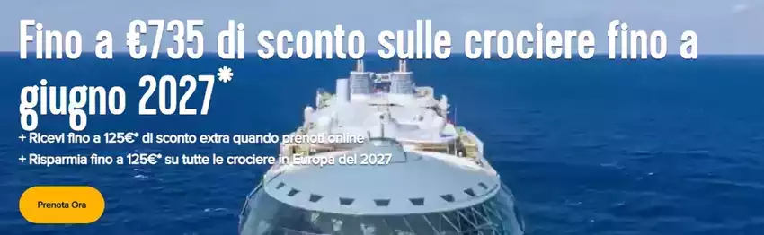 Fino a €735 di sconto
