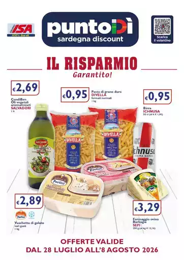 Il risparmio garantito! Il risparmio garantito!