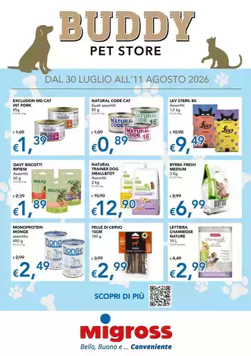 Buddy pet store