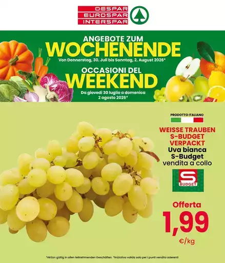 Occosioni del weekend Occosioni del weekend