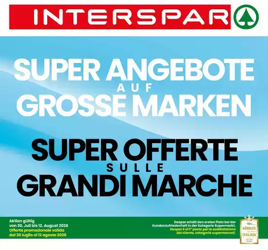 Super offerte sulle grandi marche