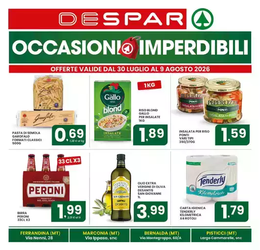 Occasioni imperdibili