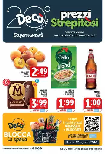 Prezzi strepitosi