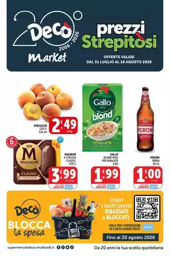 Prezzi strepitosi