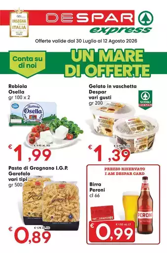 Un mare di offerte Un mare di offerte