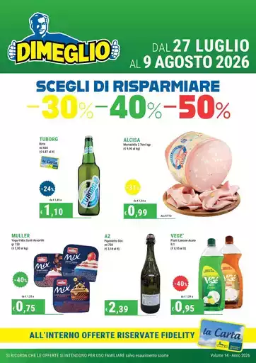 DAL 27 LUGLIO AL 9 AGOSTO 2026