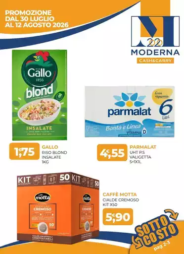 PROMOZIONE DAL 30 LUGLIO AL 12 AGOSTO 2026