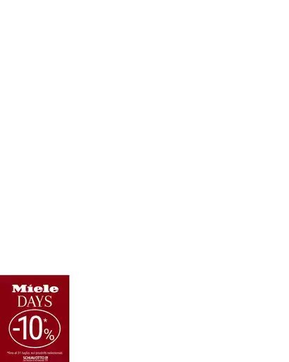 Miele days -10% Miele days -10%