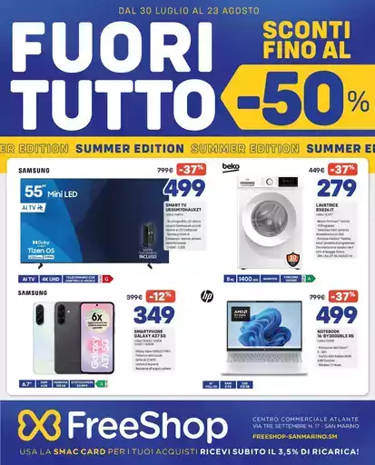 Sconti fino al -50%