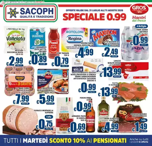 Speciale 0.99 Speciale 0.99