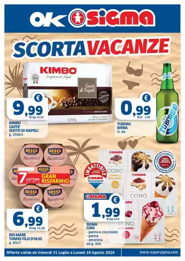 Scorta vacanze