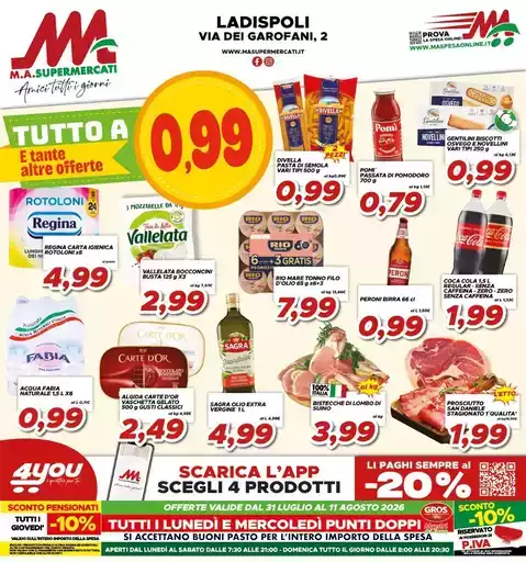 Tutto a 0,99 Tutto a 0,99