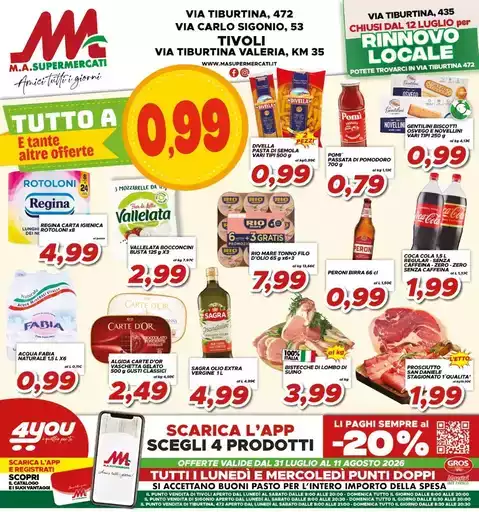 Tutto a 0,99 Tutto a 0,99