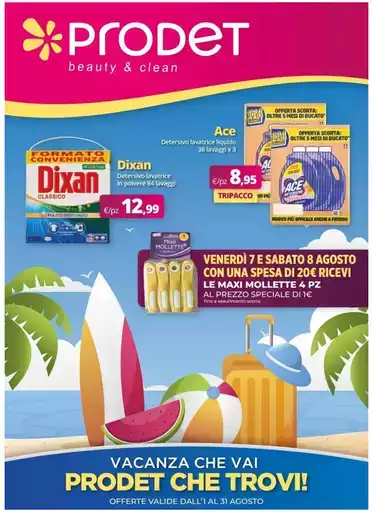 Vacanza che vai, Prodet che trovi! Vacanza che vai, Prodet che trovi!