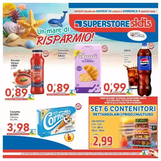 Un mare di risparmio! Un mare di risparmio!