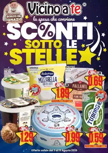 Sconti sotto le stelle Sconti sotto le stelle