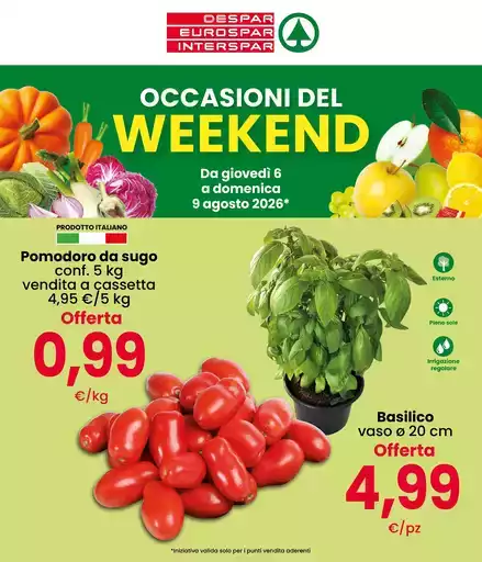 Occasioni del weekend Occasioni del weekend