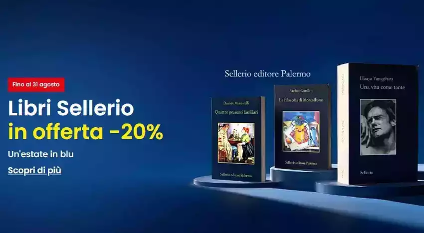 Libri sellerio in offerta -20% Libri sellerio in offerta -20%