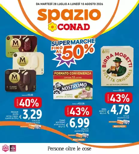 Super Marche fino al 50%