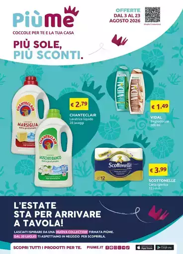 Piu sole, piu sconti Piu sole, piu sconti